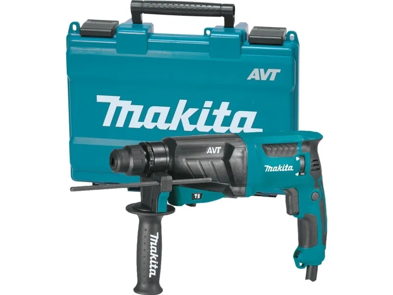 Makita HR2631FTJ - Roterende hammer - 800 W - 3 tilstande - SDS-plus - 2.4 Joule