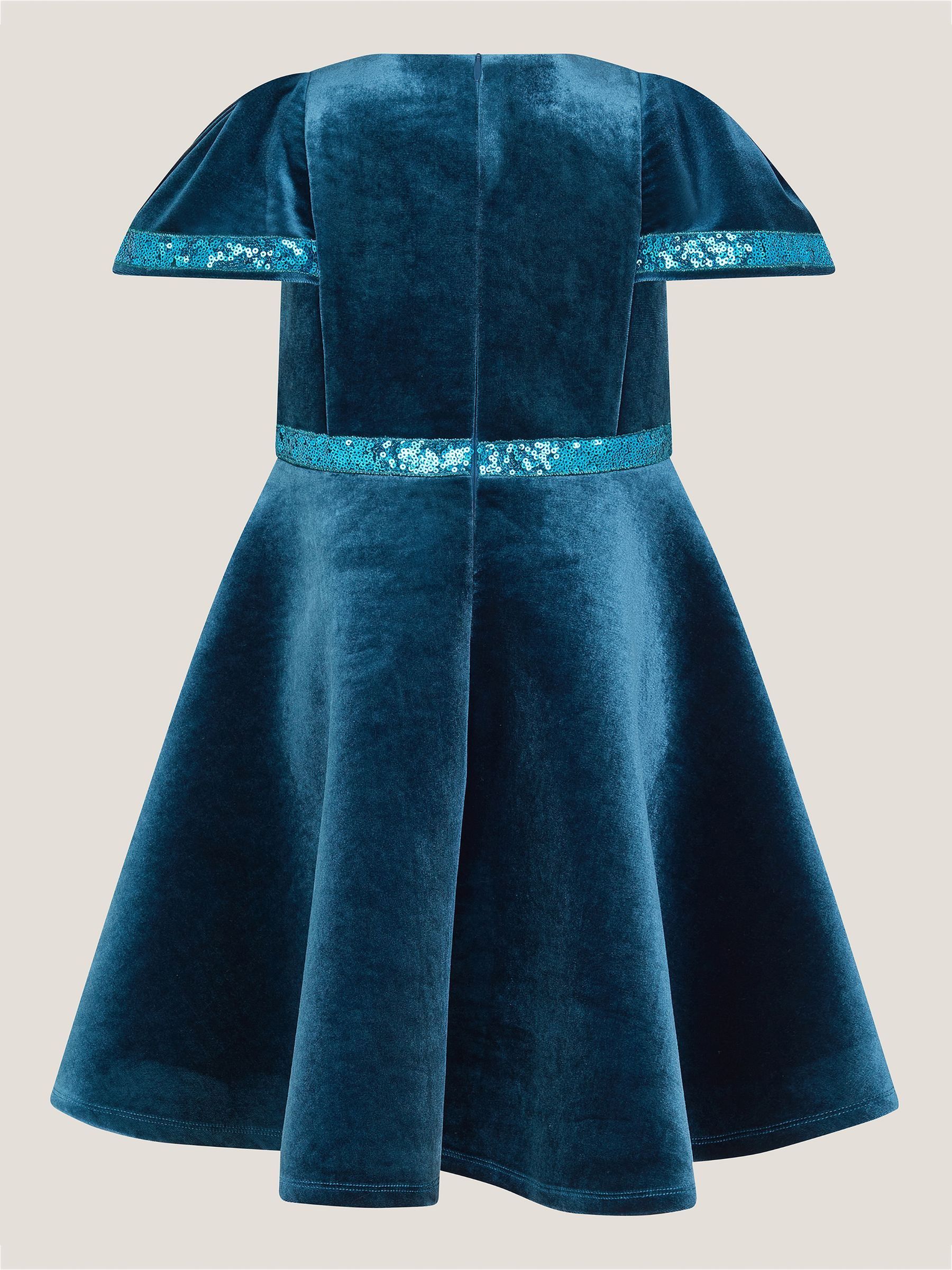 Monsoon Viola Sequin Velvet Party Dress