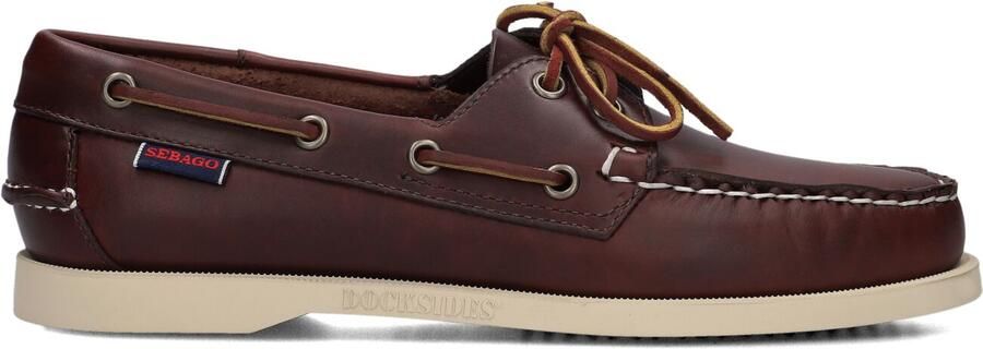 SEBAGO Instappers Dames Docksides Dames Maat: 37 Materiaal: Leer Kleur: Bruin