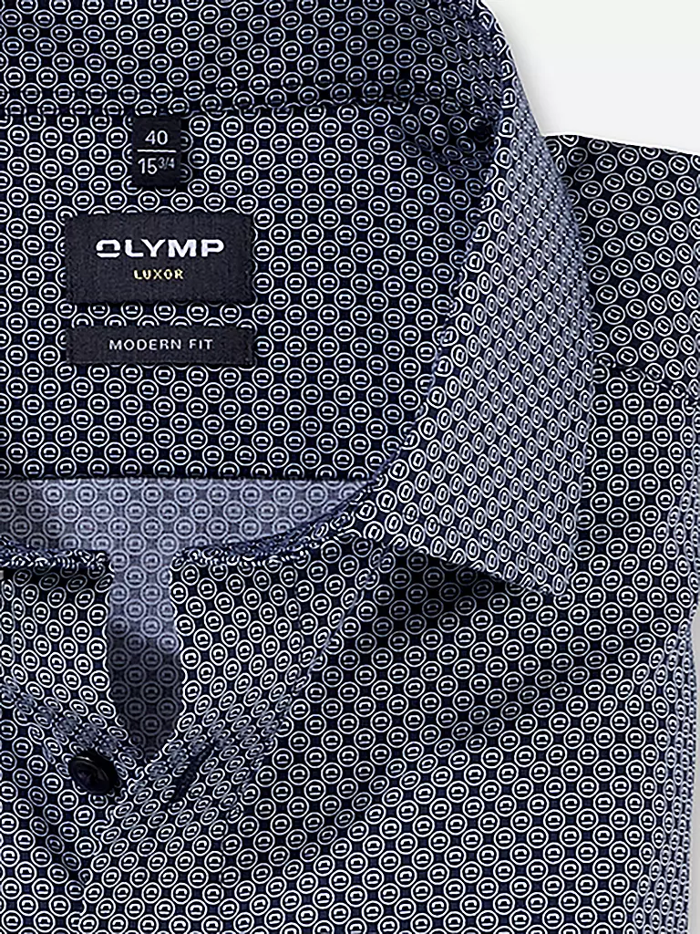 OLYMP Hemd Modern Fit dunkelblau