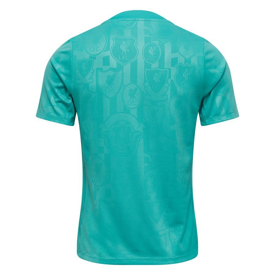 Liverpool T-shirt d'Entraînement Dri-FIT Academy Pro Avant-Match - Bleu/Vert