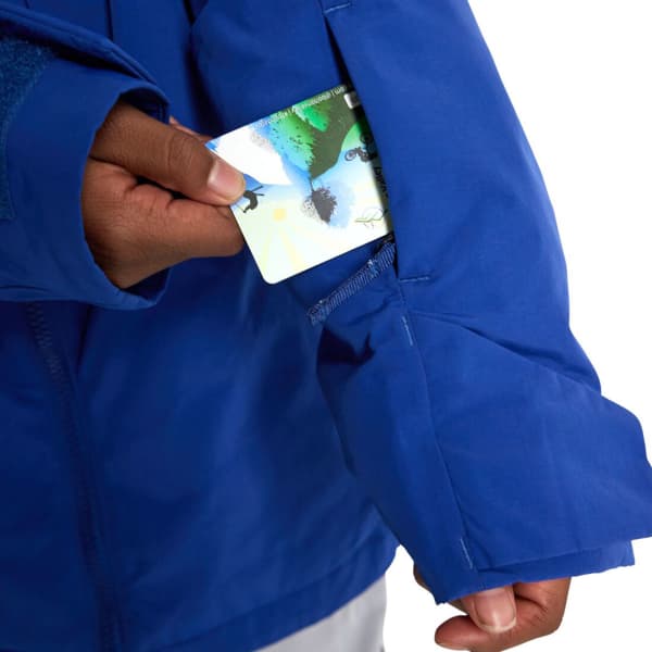 Veste snowboard BURTON KD HILLSLOPE JACKET TWILIGHT BLUE