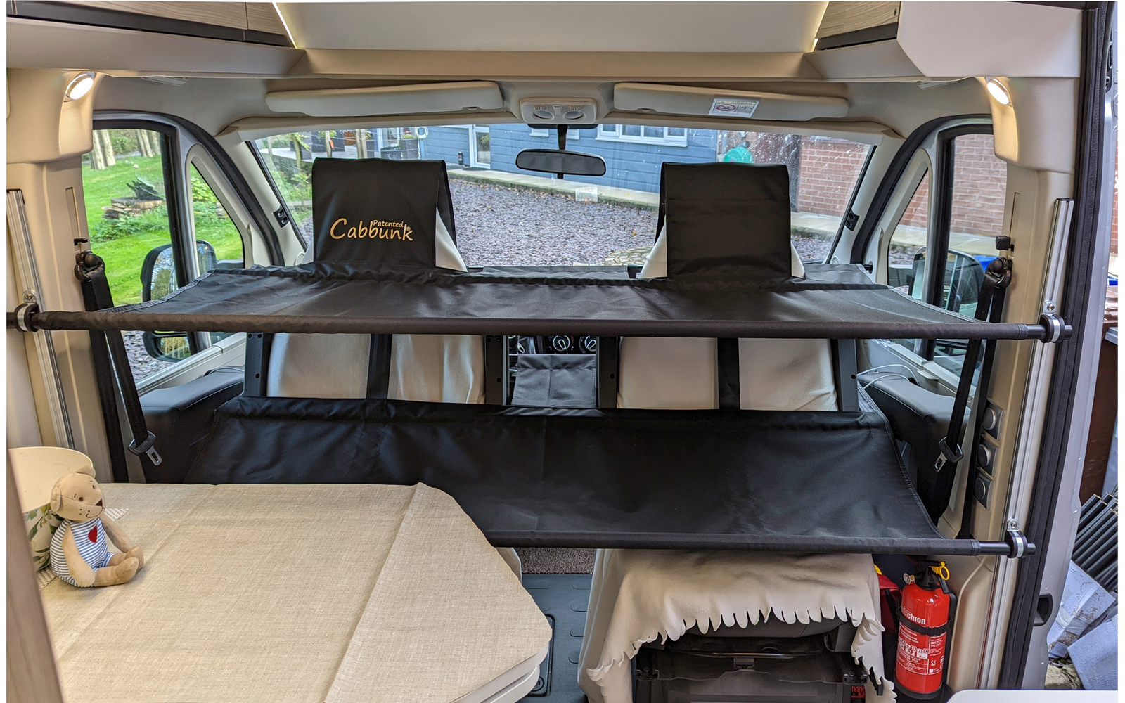 Patented Cabbunk Kinderbett für Ducato / Sprinter / Crafter / Transit / Movano / Jumper / Boxer Einzelbett