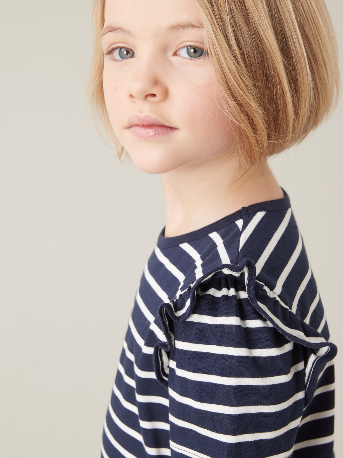 T-shirt rayé Fille - Coton Bio