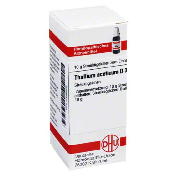 DHU Thallium aceticum D 30 Globuli, 10 g