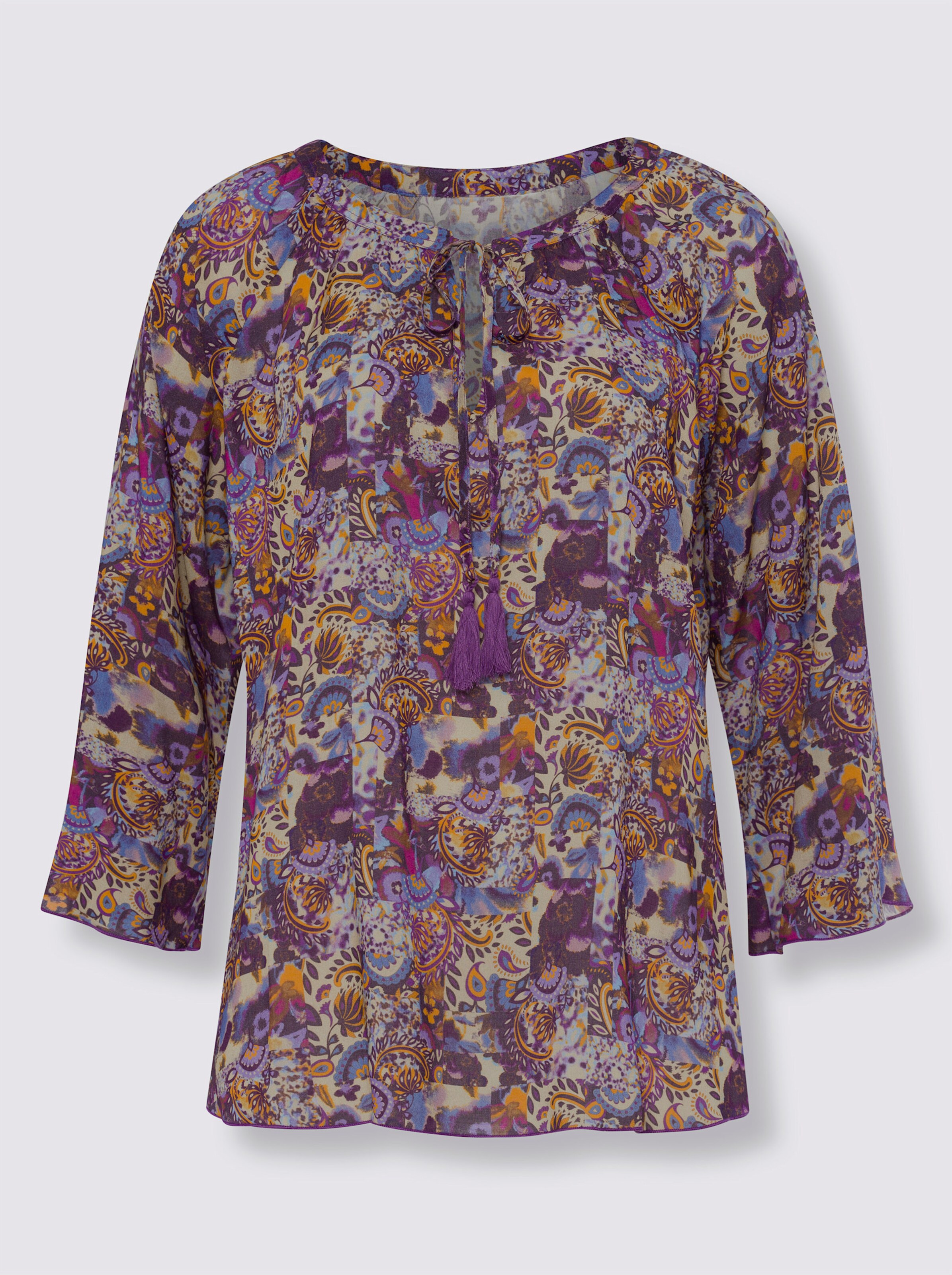 Druckbluse