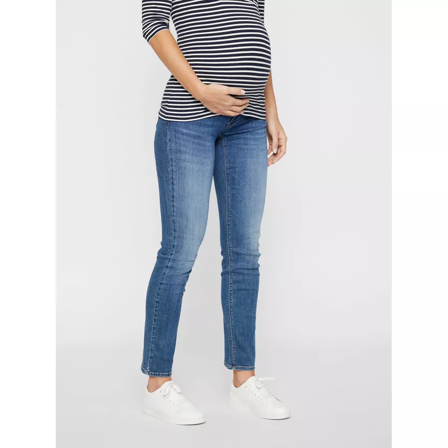 mama;licious Umstandsjeans MLVILNIUS Medium Blue
