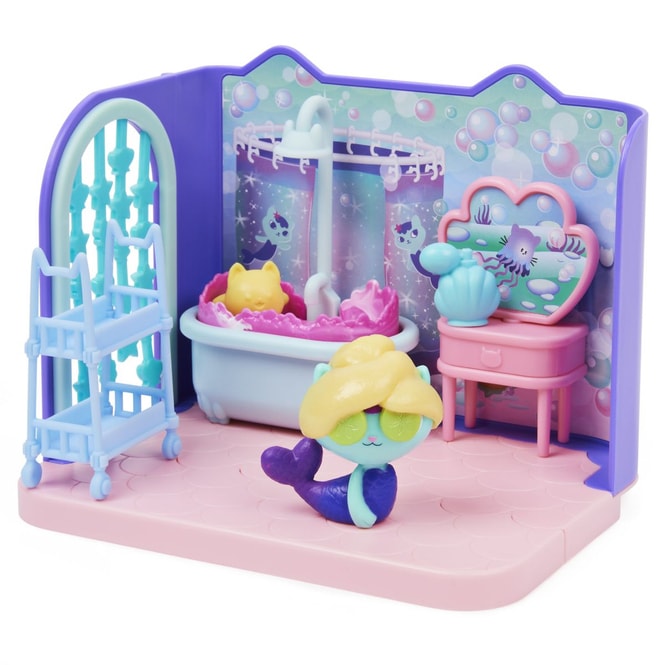 Gabby's Dollhouse - Deluxe-Raum - Badezimmer mit MerCat-Figur