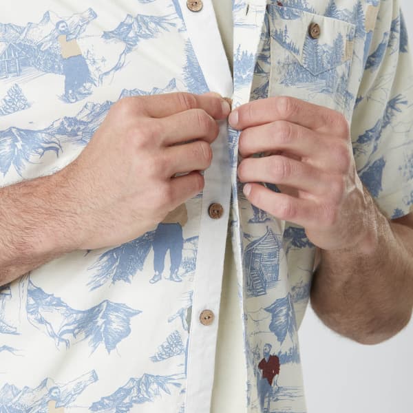 Chemise PICTURE MATAIKONA SS SHIRT M HOME PRINT