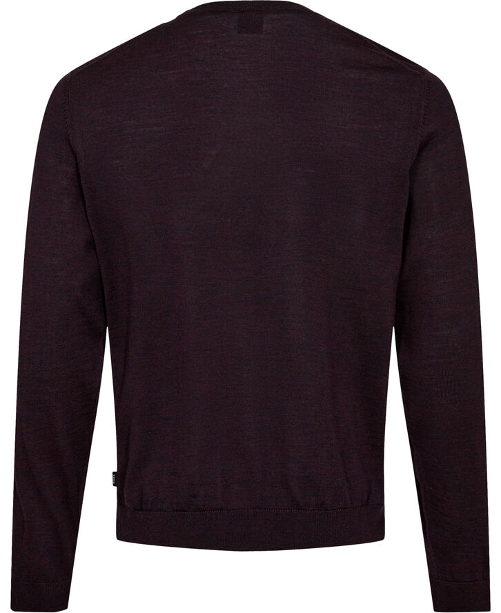 BOSS BOSS Men Business Leisure Knitwear Dark red