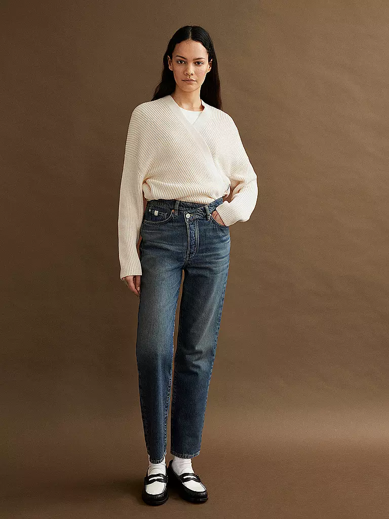 ARMEDANGELS Jeans Straight Fit 7/8  AAIKALA blau