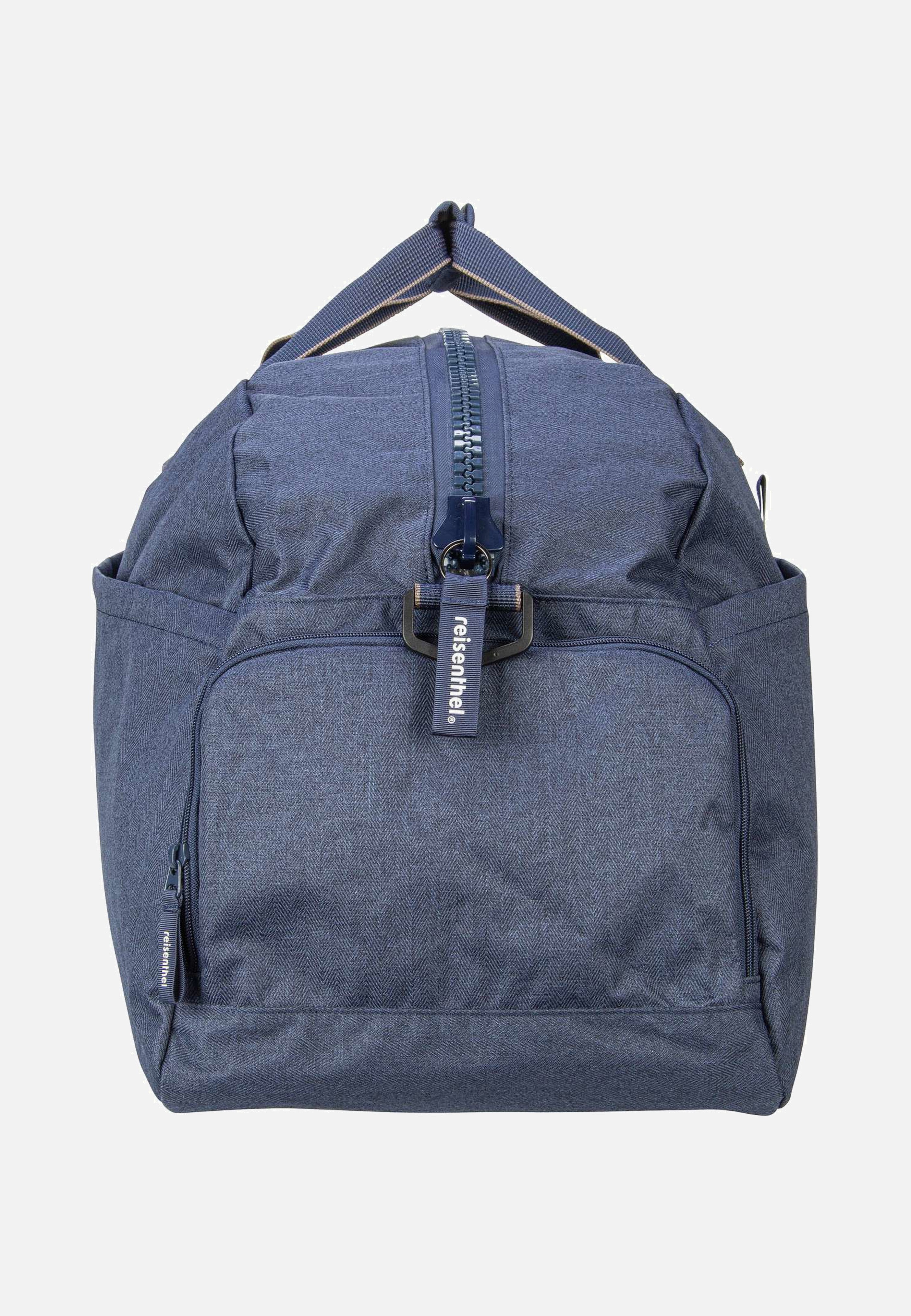 overnighter plus Herringbone Dark Blue - Weekender