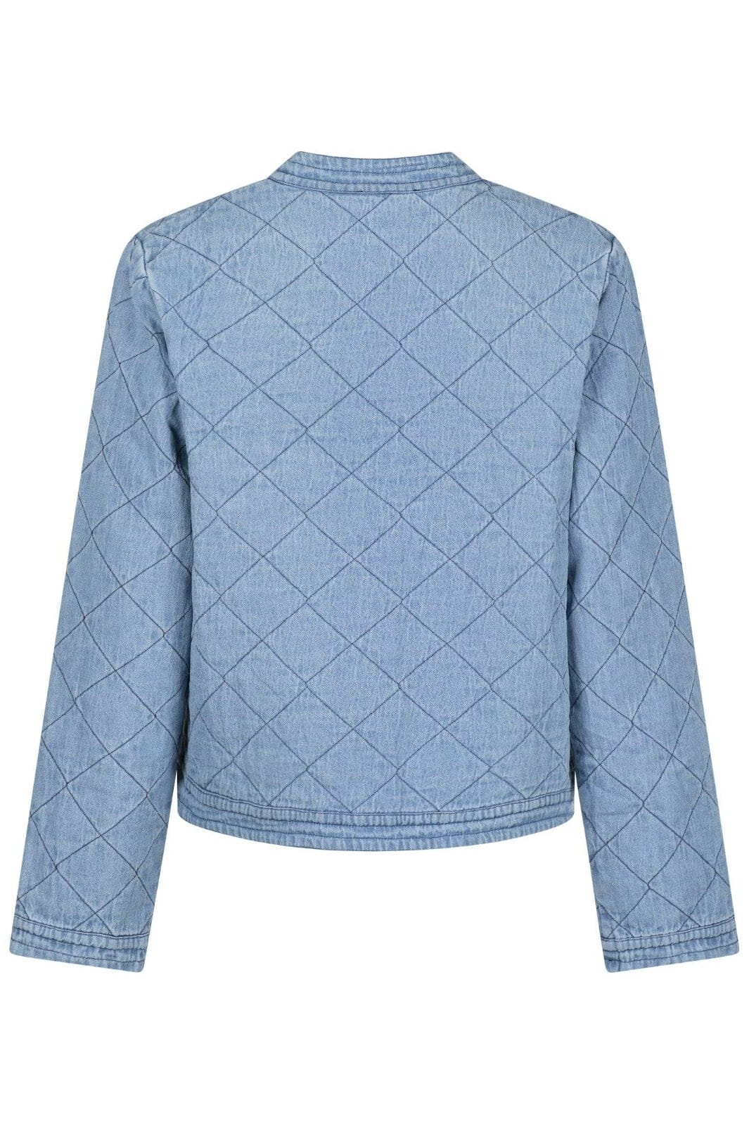 Neo Noir Dubbie Denim Quilt Jacket