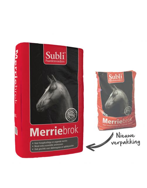 Subli Merriebrok - Paardenvoer - 20 kg