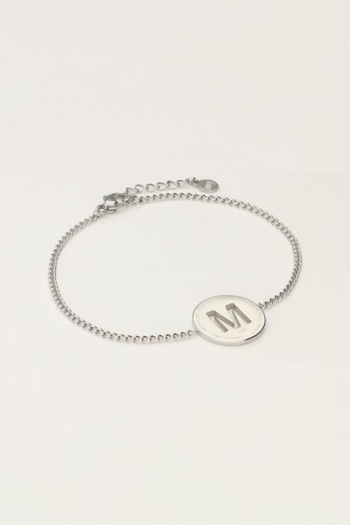 Armband met open initial