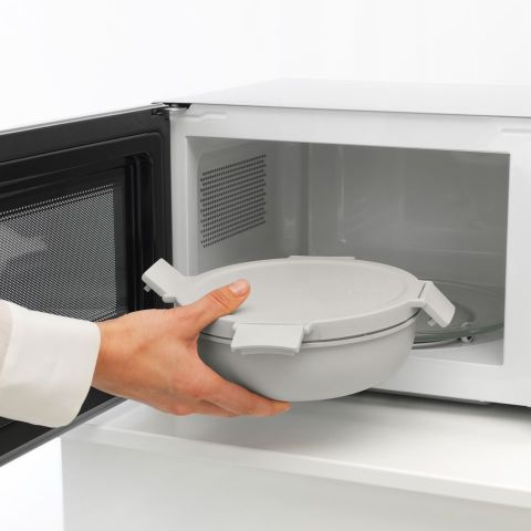 Make & Take Salade Lunchkom 1,3 liter, kunststof - Light Grey