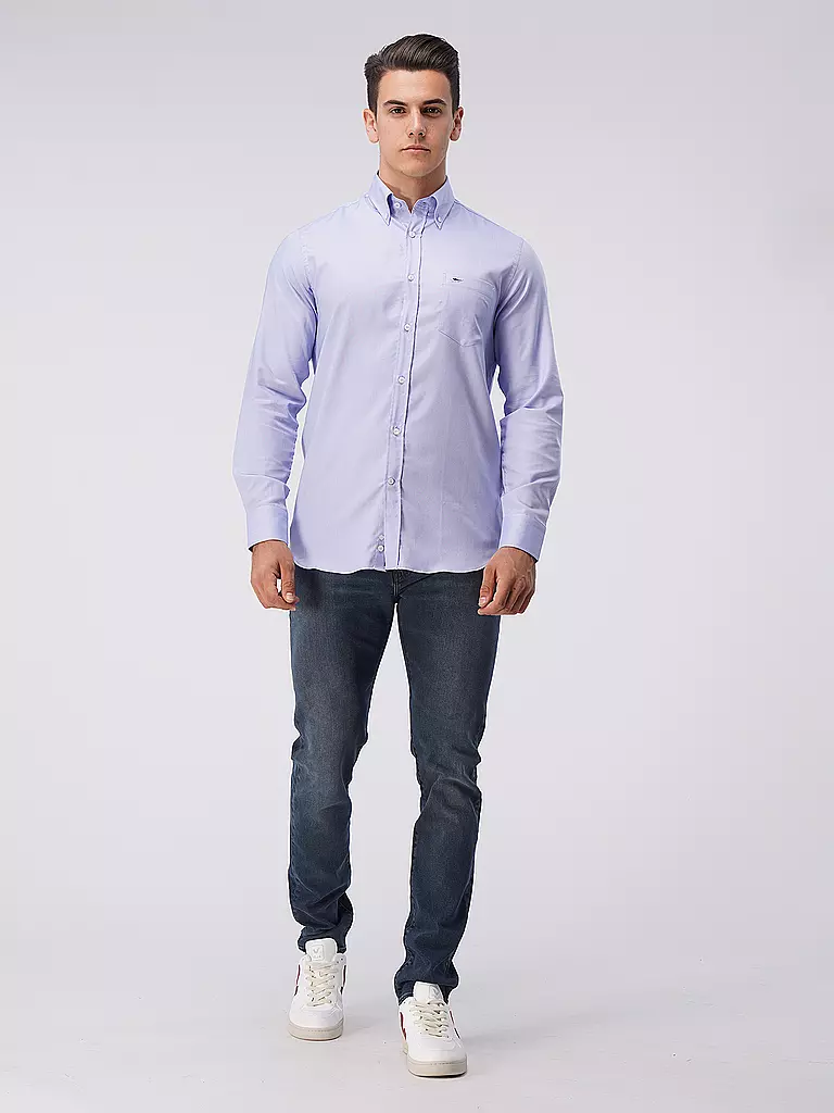 PAUL & SHARK Hemd blau