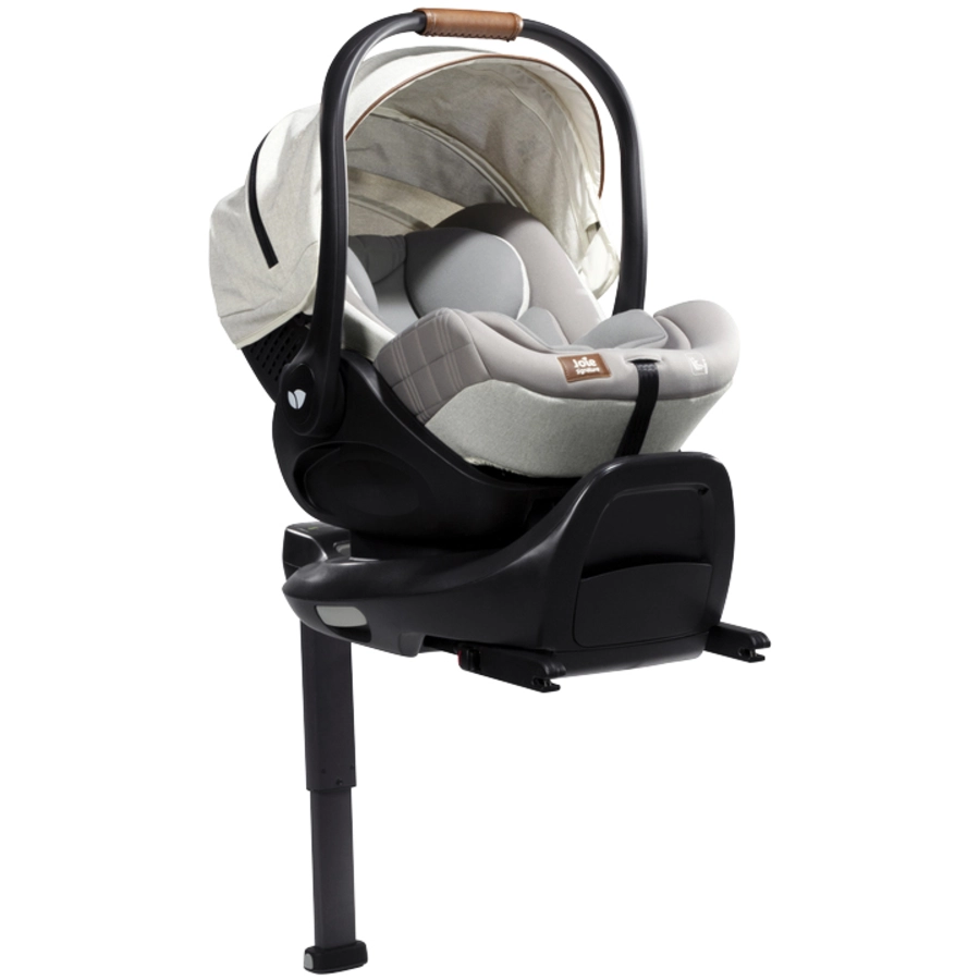 Joie Signature Kombikinderwagen Vinca 4in1 bestehend aus Babywanne, Sportsitz, Babyschale i-Level und Base LX Oyster