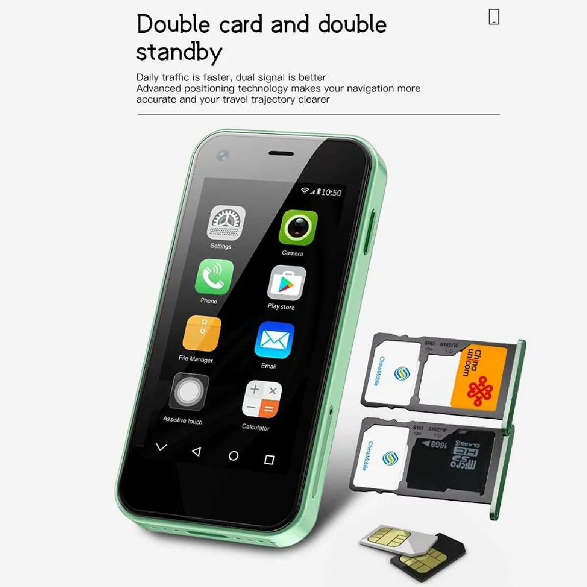 Yonis Mini Smartphone Dual SIM 3G