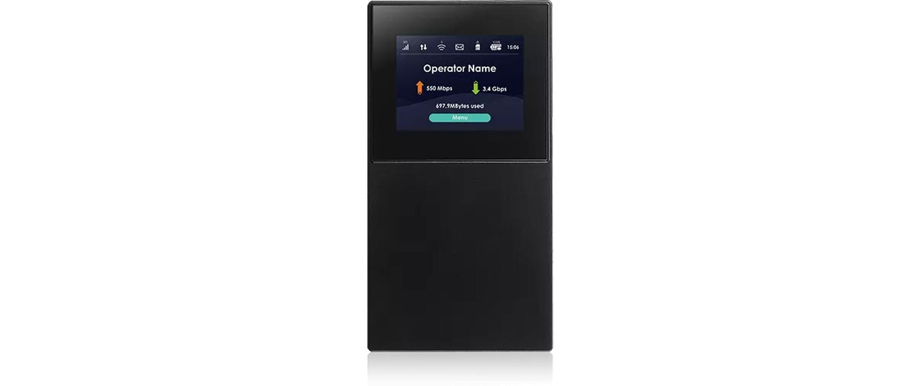 5G Hotspot NR2301<br>Schnelles 5G & Wi-Fi 6 Internet für Unterwegs – Der ultimative mobile Router