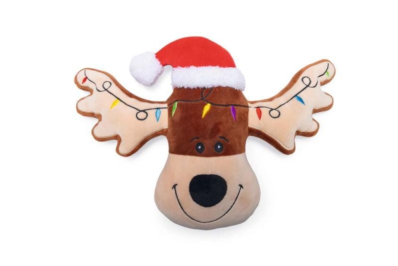 Beeztees Rudolph - Knuffel - Hondenspeelgoed - Bruin - 8x23x7.5 cm