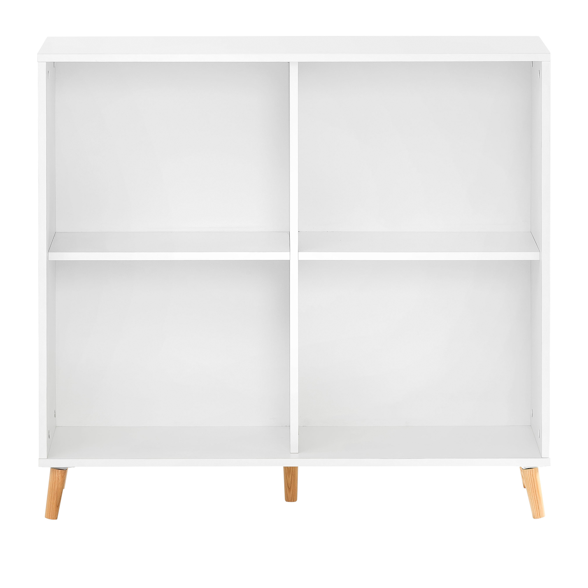 Standregal - perlweiß - 100 cm