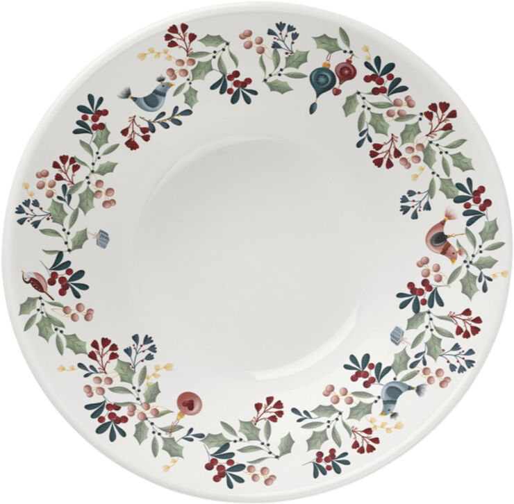 Rosendahl GC Cottage Skål Ø19 cm hvid m. deko Hvid