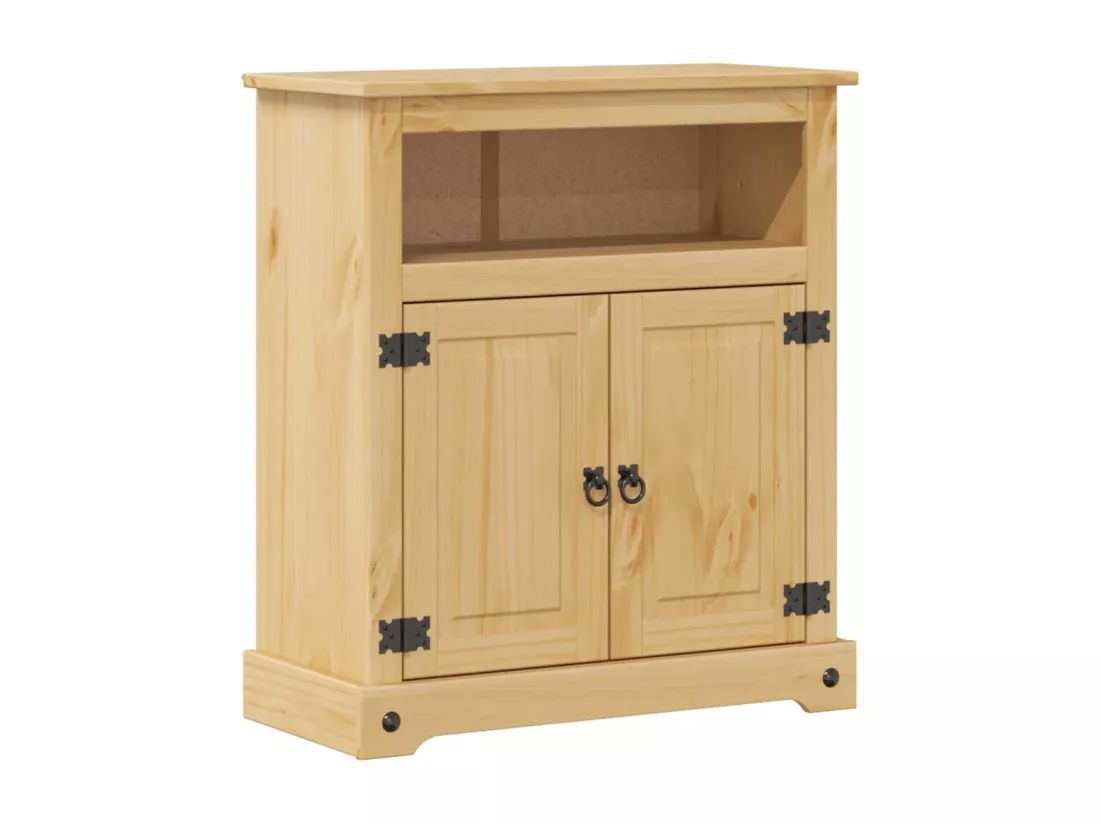 Armoire de salle de bain Corona 70x33x80 cm bois de pin massif