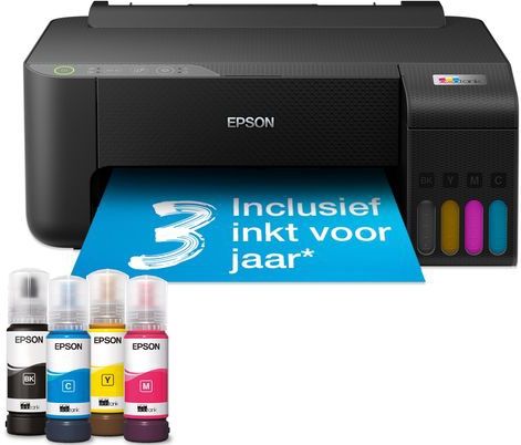 Epson - EcoTank ET-1810 - Printer - Zwart - Inktreservoirs