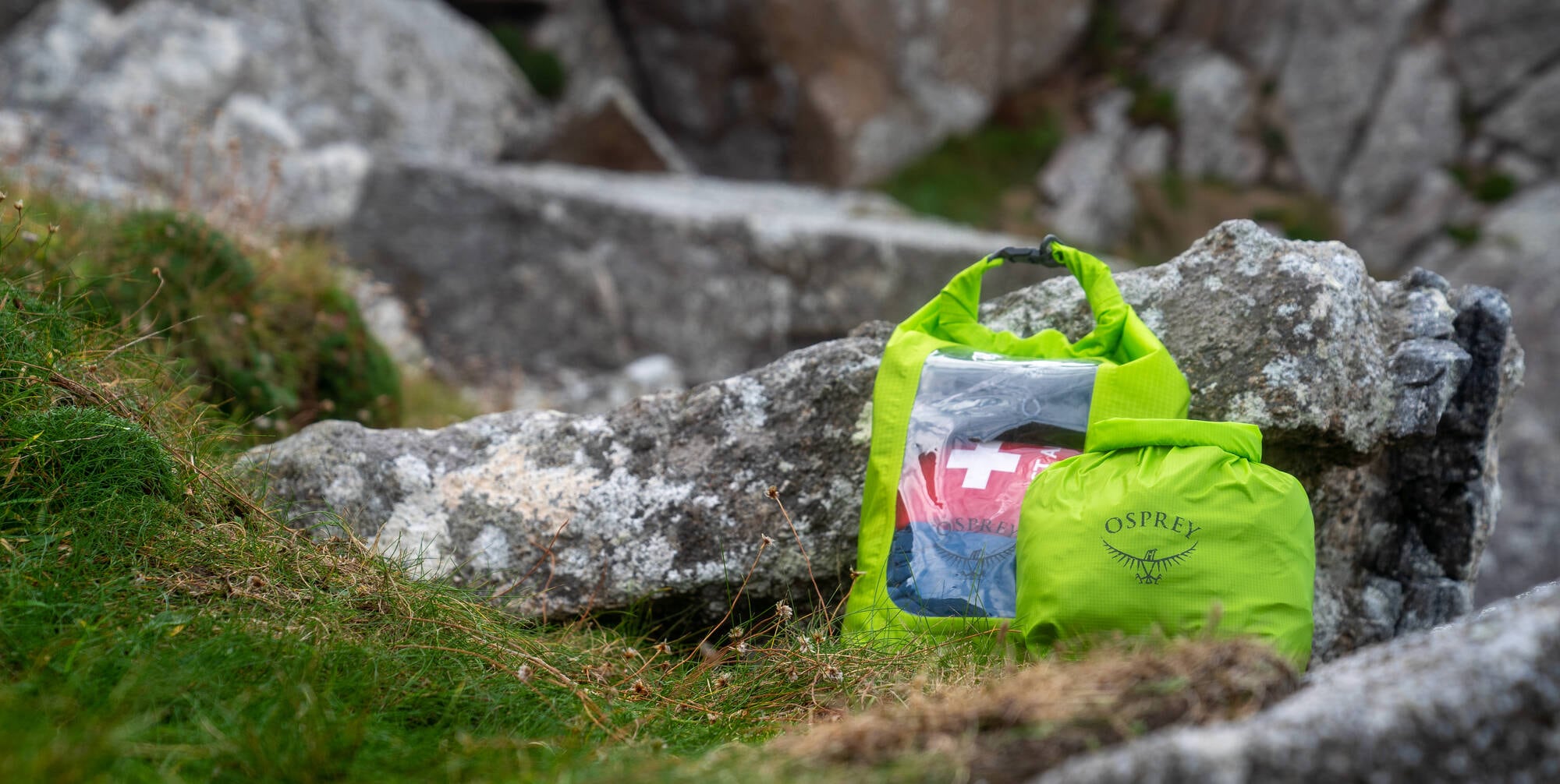 Osprey Dry Sack Window, 6L<br>Vanntett pakkpose med vindu