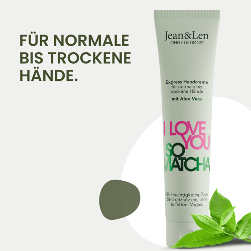 Jean&Len Handcreme so matcha