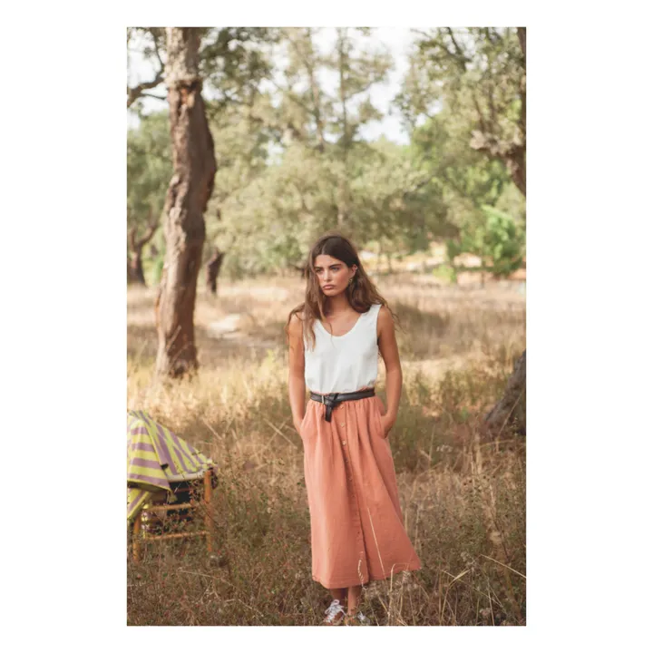 Marlot Paris Jupe Minette - Collection Femme | Vieux Rose
