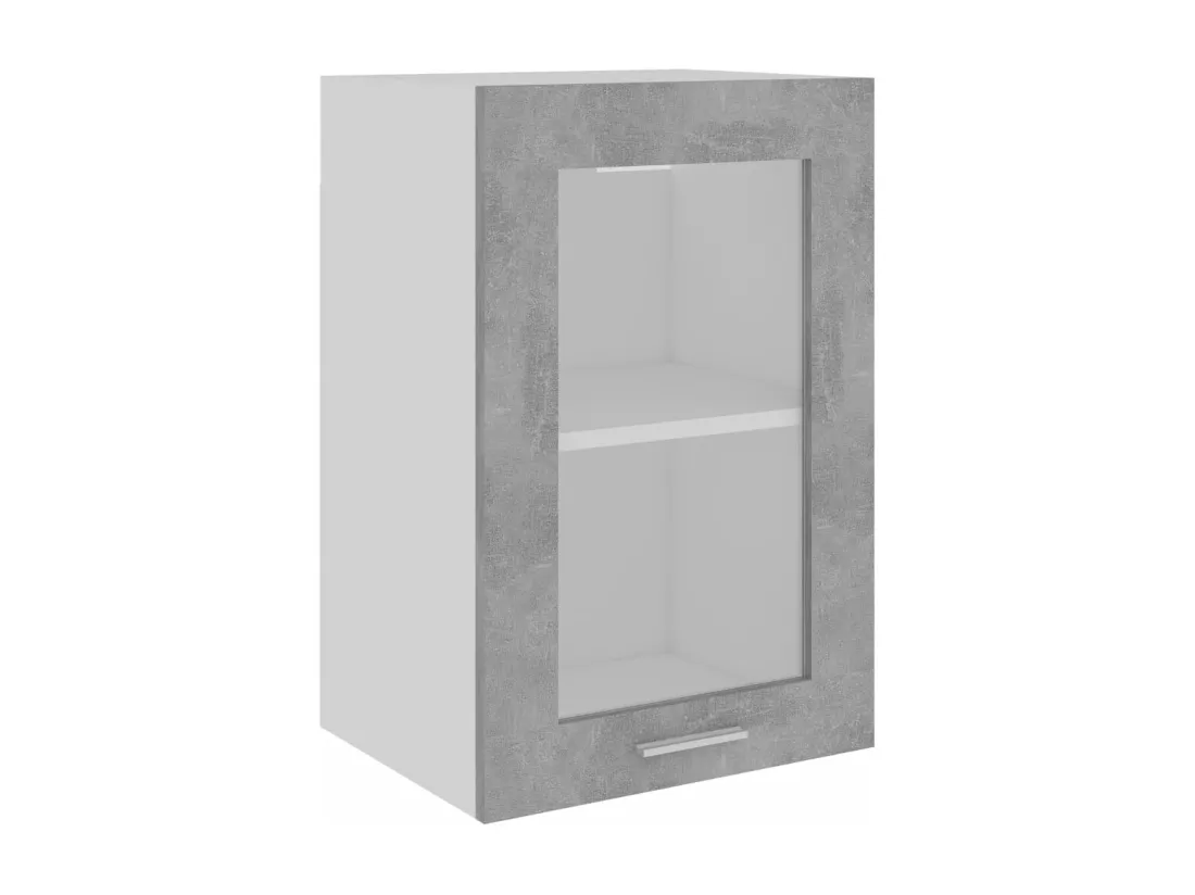 Armoire en verre suspendue 