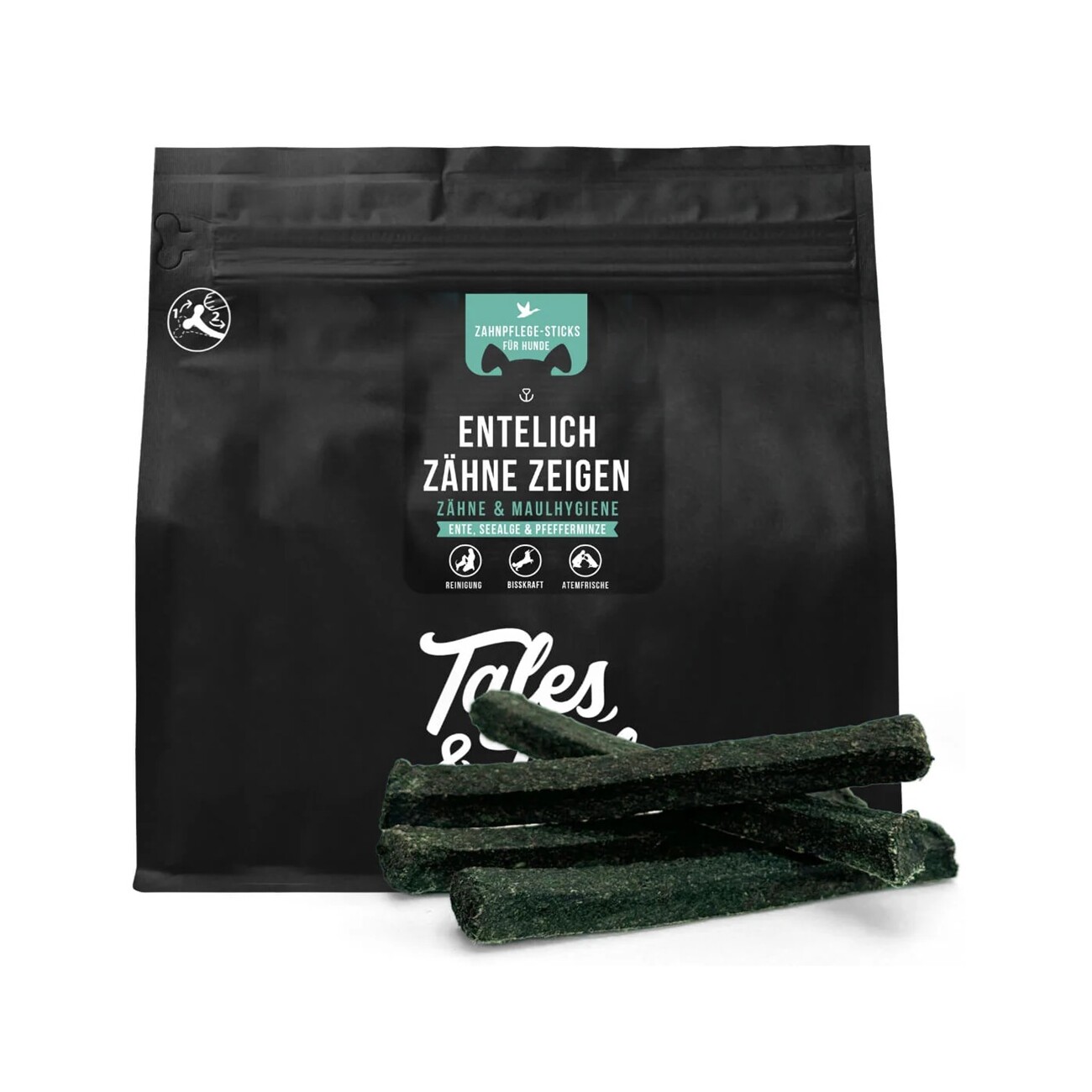 Tales & Tails Zahnpflege-Kausticks EnteLich Zähne Zeigen 200g