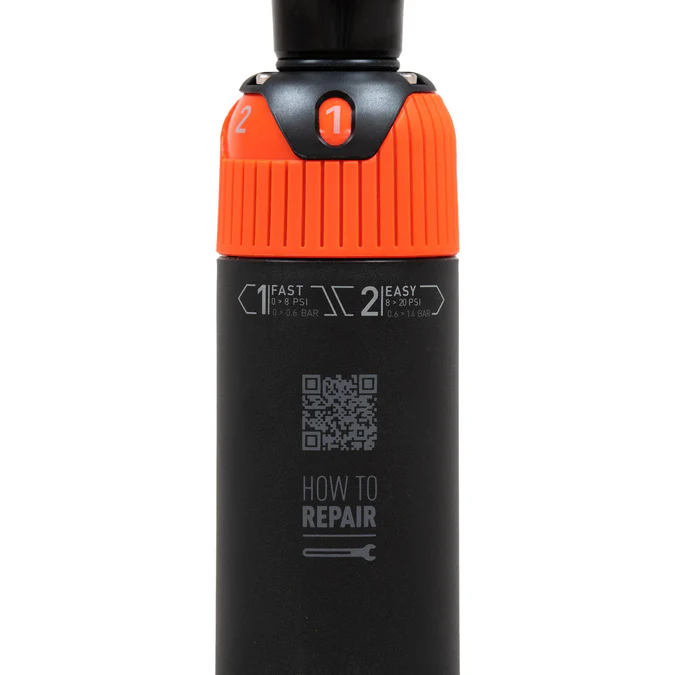 Decathlon Itiwit - Bomba de Alta Pressão de Dupla Ação para Camping e Esportes Aquáticos (0-20 PSI)
