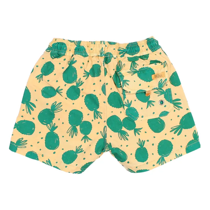 Búho Exclusivité Buho x Smallable - Short de Bain Ananas | Jaune