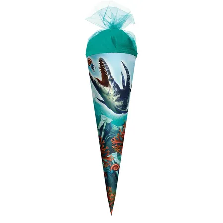 Roth Schultüte Dino Mosasaurus, 35 cm, rund
