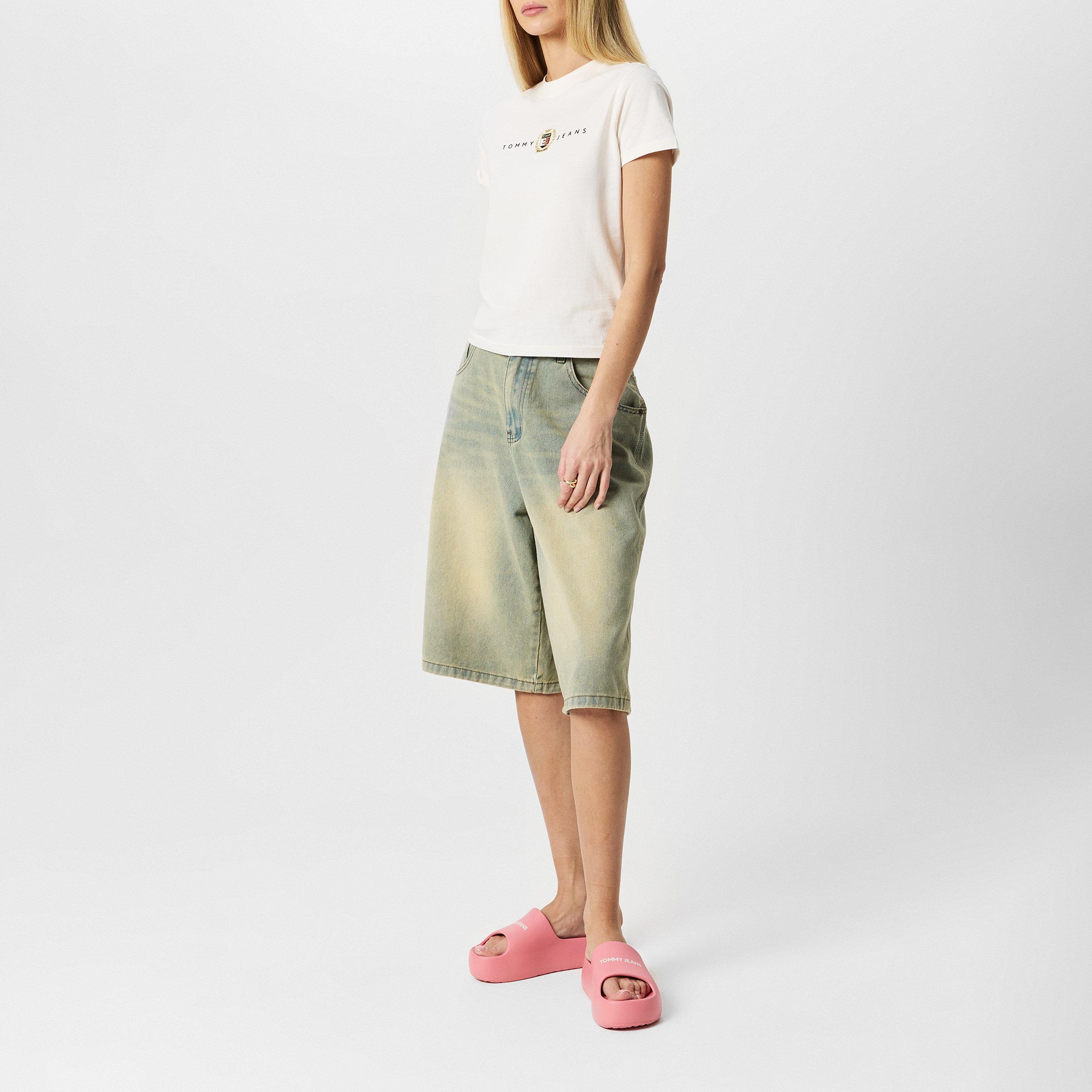 Tommy Jeans TJ Flatform Slides Womens