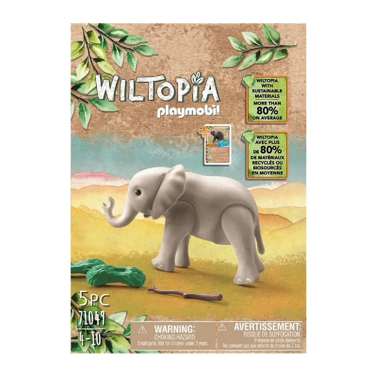 Playmobil® Playmobil 71049 Wiltopia Eléphanteau
