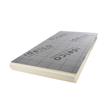Idelco ALPHA PIR isolatieplaat 120x60cm, dikte 8 cm (Rd 3.6) 0,72m²