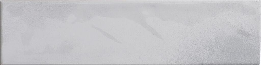 Tegelsample: Jabo Moon White keramische wandtegel 7.5x30cm
