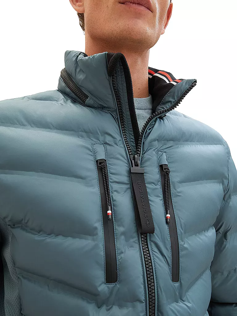 TOM TAILOR Steppjacke grau