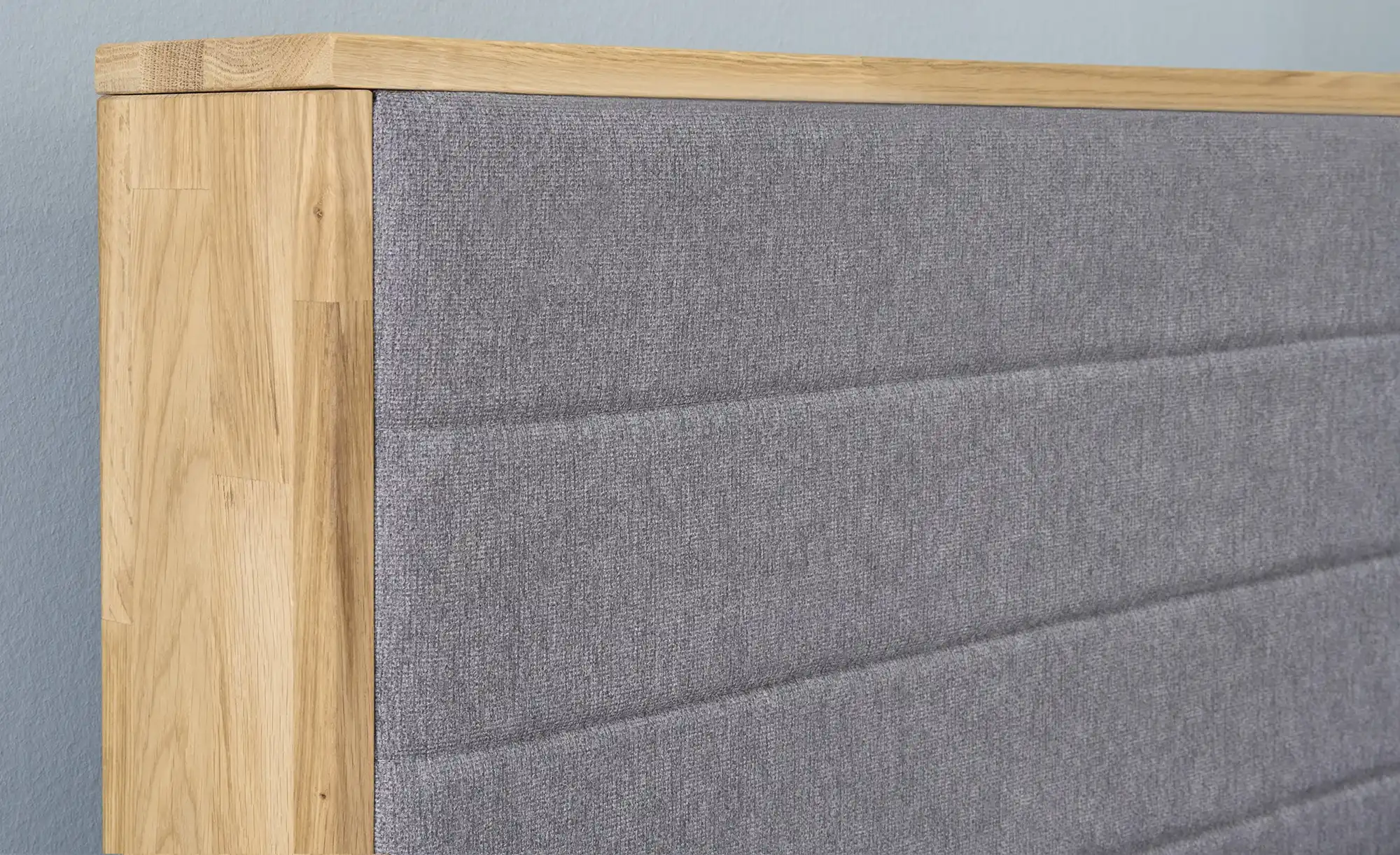 uno Massivholz-Boxspringbett mit Bettkasten Morgan