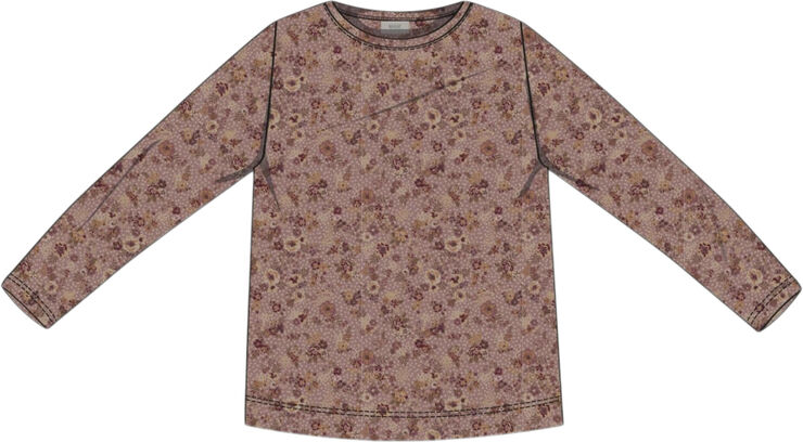 Wheat T-Shirt Manna Rose snow flowers