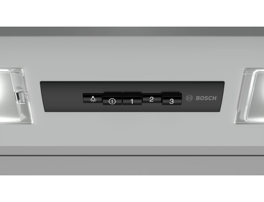 BOSCH - Hotte escamotable DEM66AC00, Série 2, 60cm, ARGENT