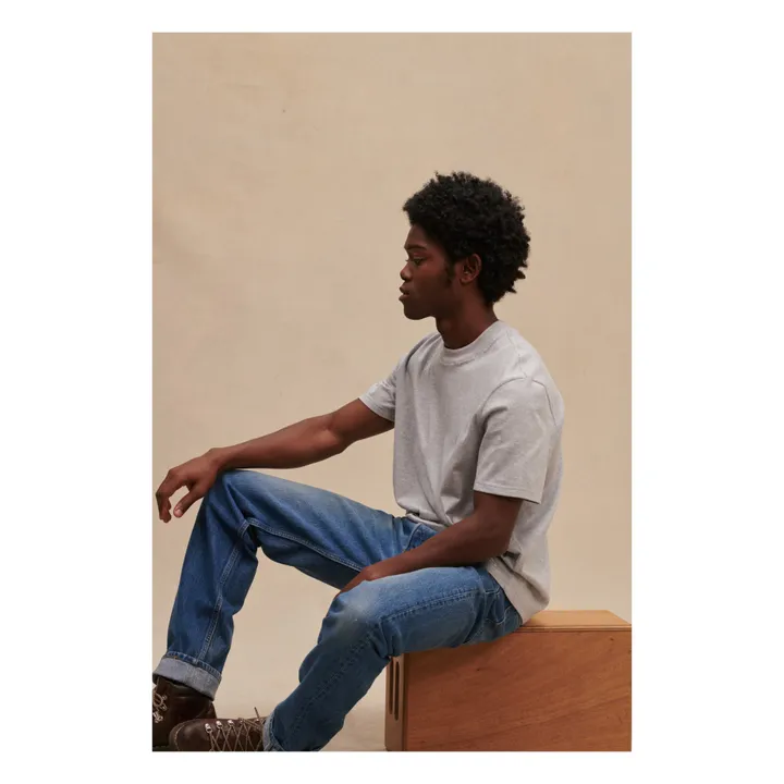 Le Minor T-shirt Vic | Gris chiné