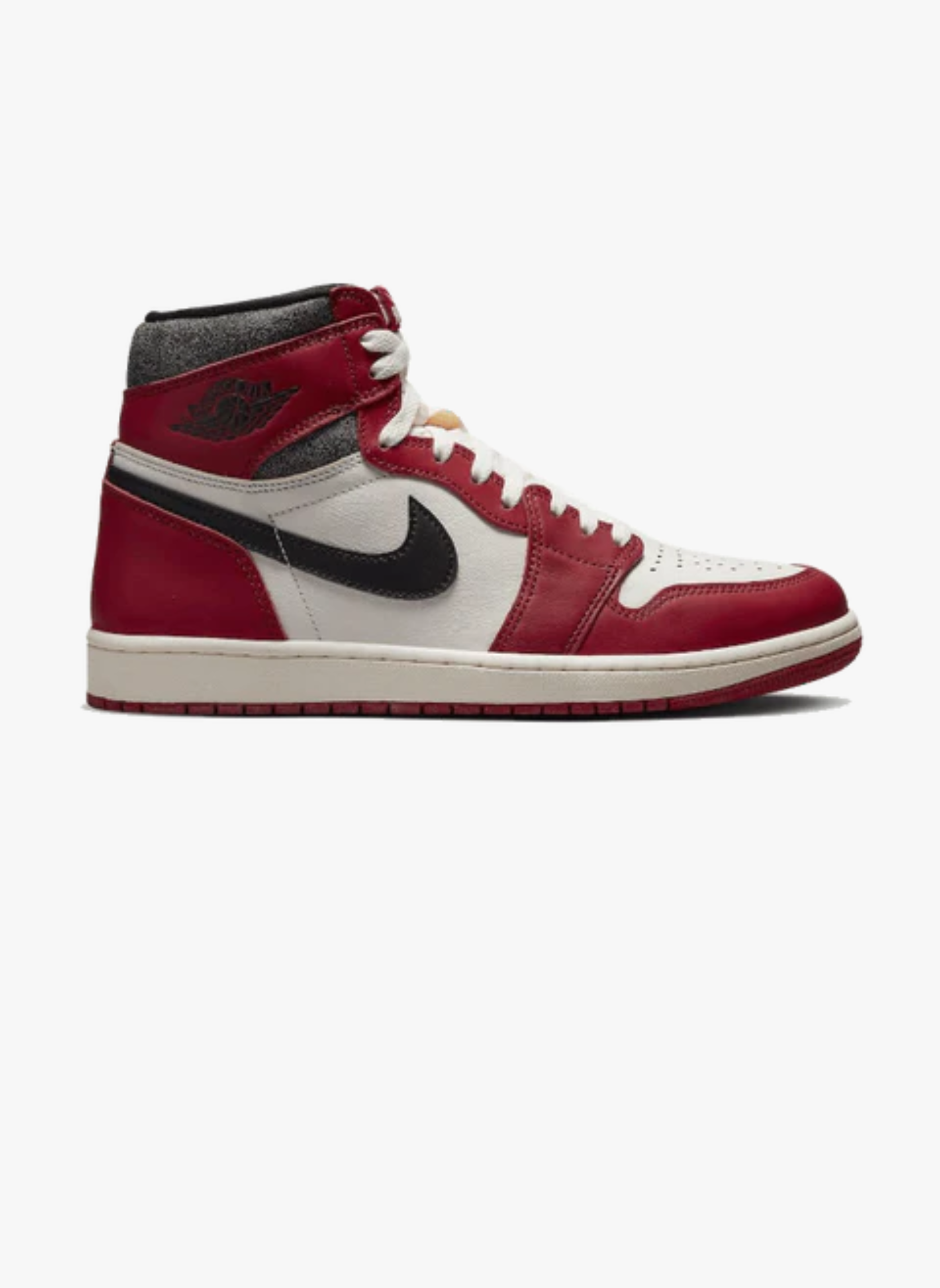 AIR JORDAN HIGH - Basket basses en cuir | Rouge