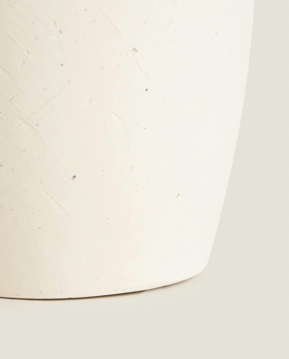 VASO DE CERÂMICA COM ALÇAS