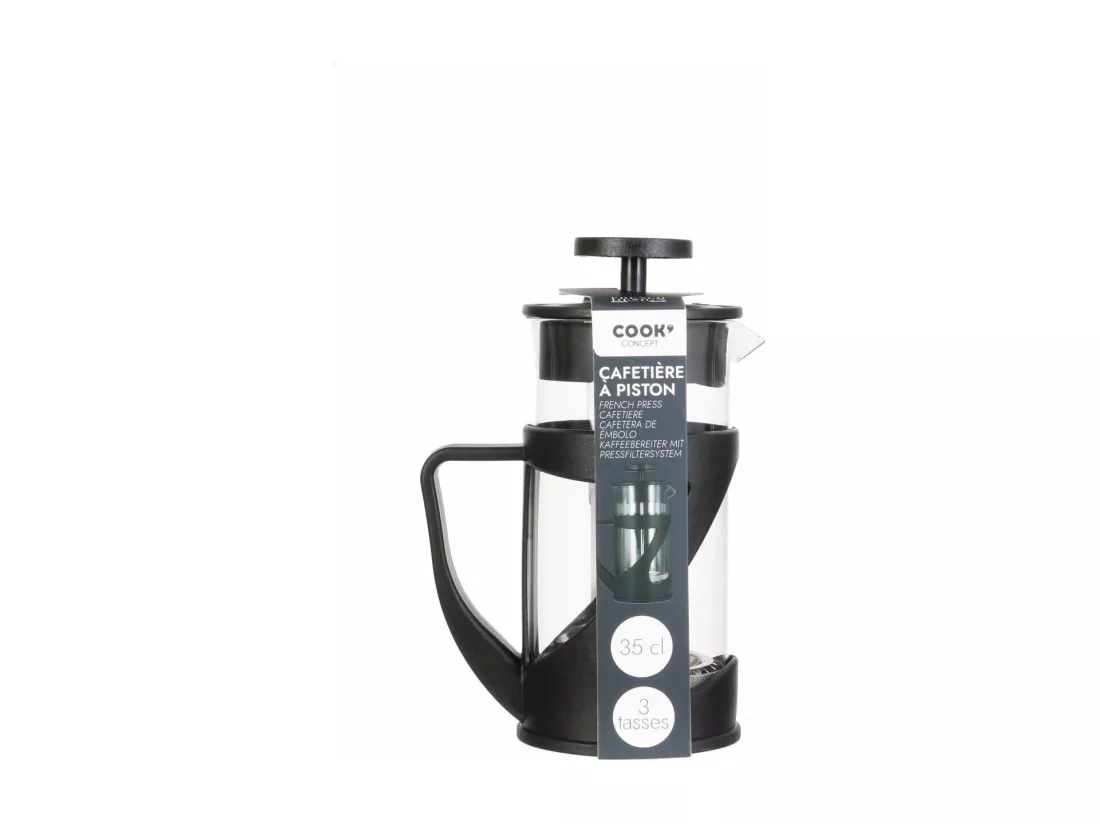 Cafetière à Piston en Verre 