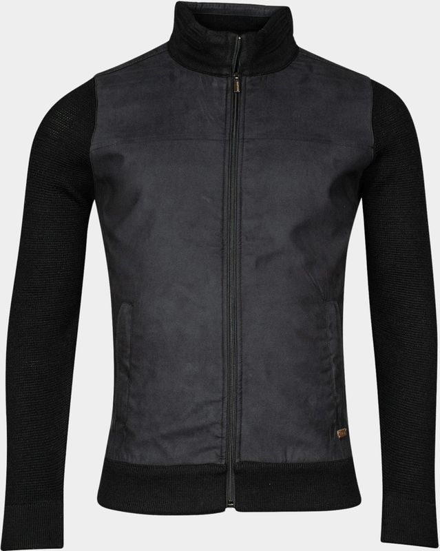 Baileys Vest Blauw Cardigan Zip 422071/60